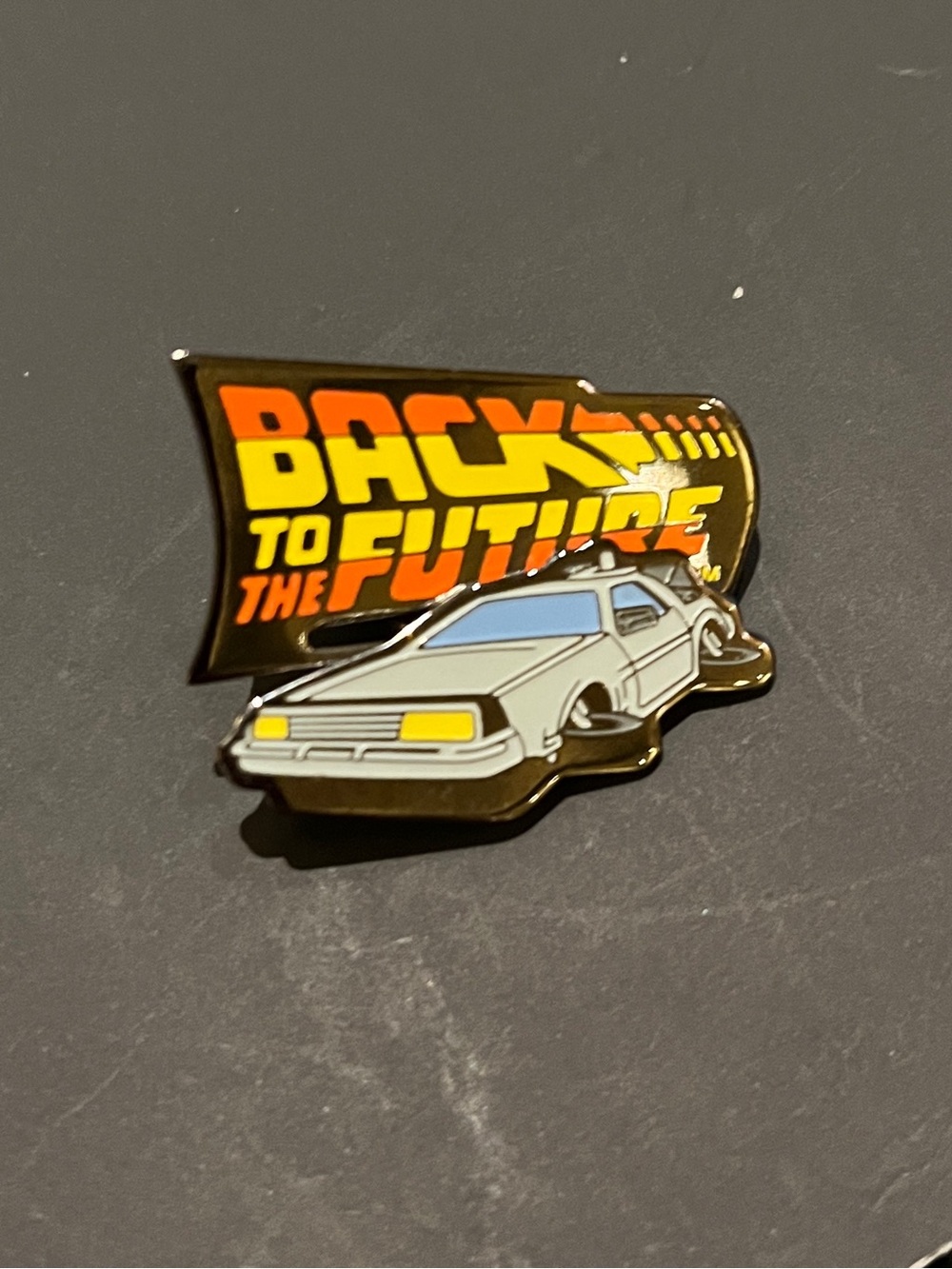 Vintage 2002 Universal Studios Florida Back to the Future Slider Pin